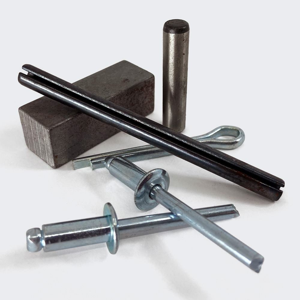 Rivets, Pins + Key Stock